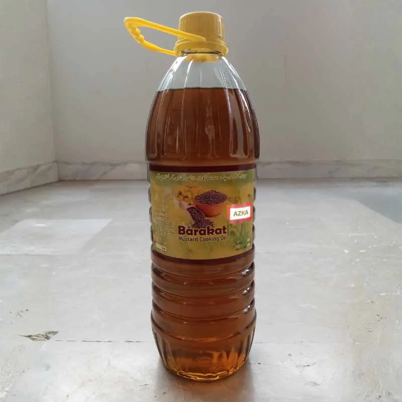 Barakat AZKA First Pressed Mustard Oil, 2.5 L